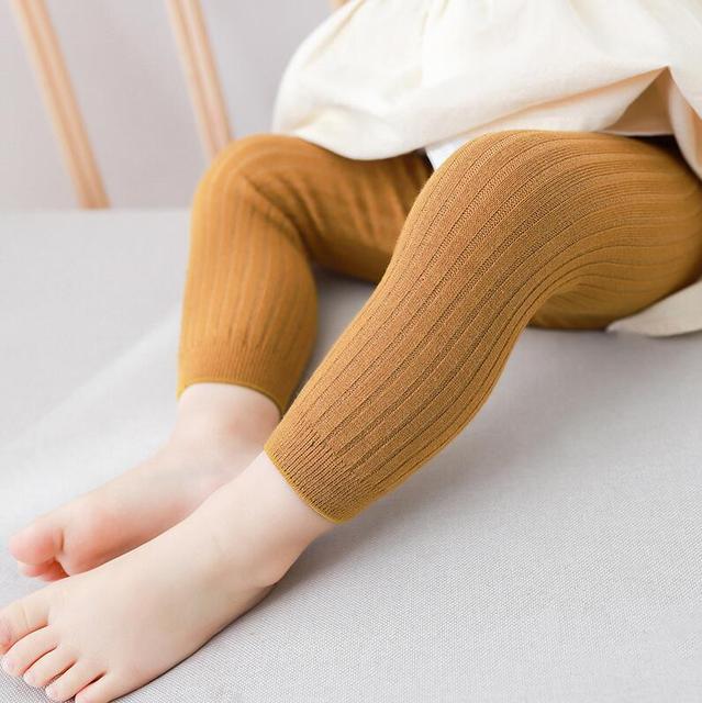 Ribbed Cotton Leggings