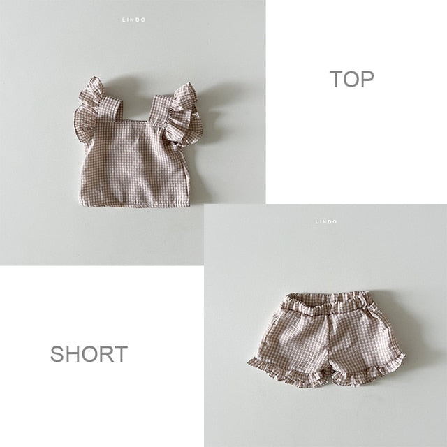 Dorothy Blouse and Shorts Set