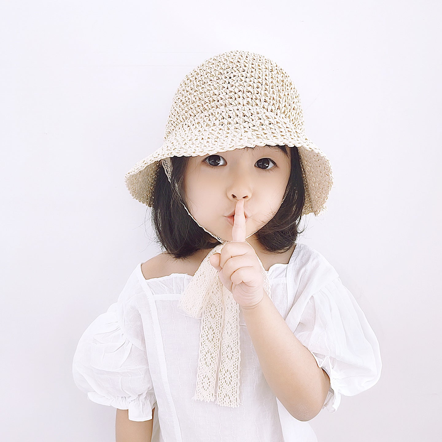 Sunny Lace Baby Hat