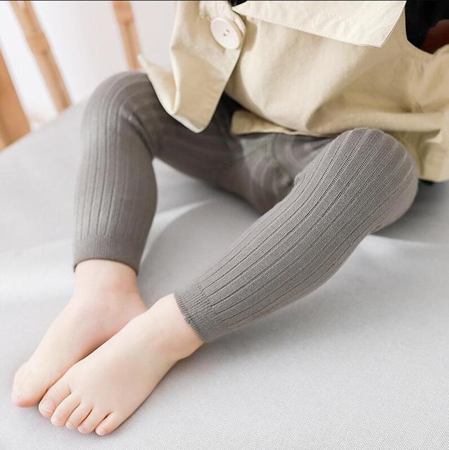 Ribbed Cotton Leggings