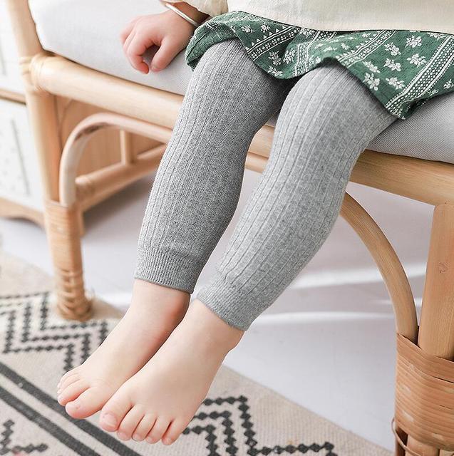 Ribbed Cotton Leggings